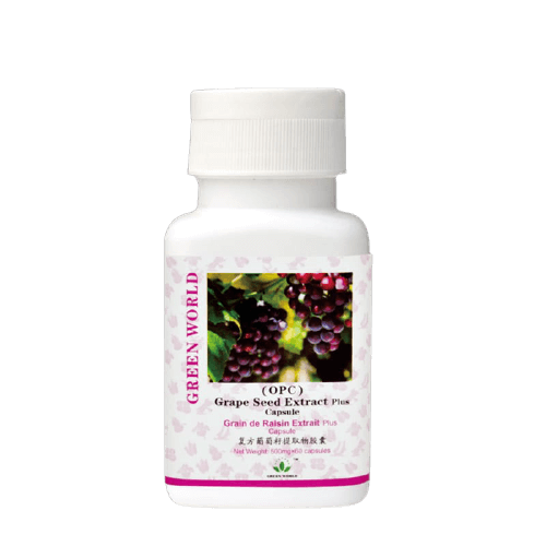 Grape Seed Extract Plus Capsule (OPC) Green World