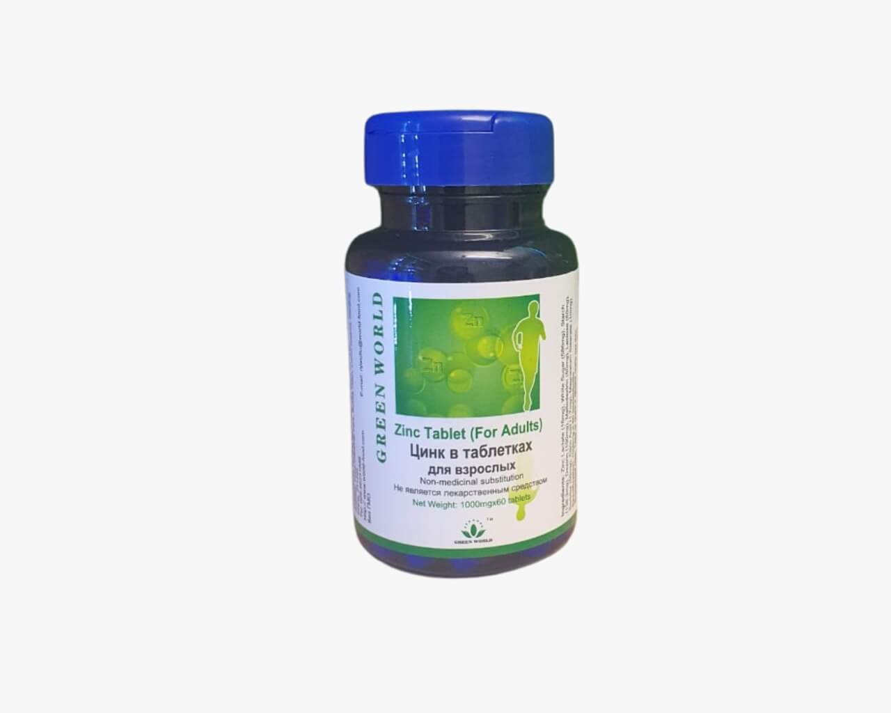 Zinc Tablet (for Adults) Green World