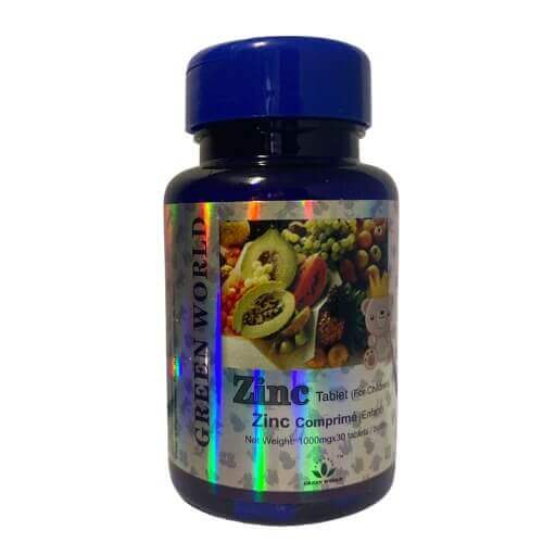 Zinc Tablet (for Children) Green World